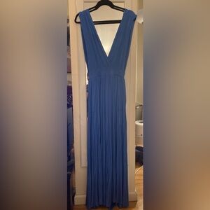 NWOT FP Beach Dani Convertible Blue Jumpsuit